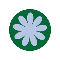Flower Link In Profile Sticker by Velvet Vanity