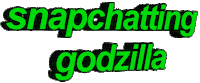scared godzilla Sticker by AnimatedText