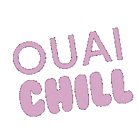 Chill Out Sticker by The OUAI