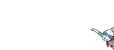 Super Hero Party Sticker by krima&isa