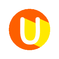 Orange Abc Sticker