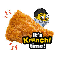 chigoxflip fried chicken ayam ayam goreng chigo Sticker