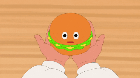 Burgermanstudio giphyupload cartoon burger burgerman GIF
