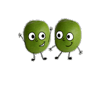 Best Friends Vegetable Sticker by PlumFilms