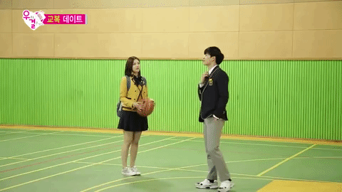 Red Velvet Basketball GIF