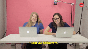 I Lost 32 Followers 