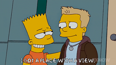 Season 19 Hug GIF by The Simpsons