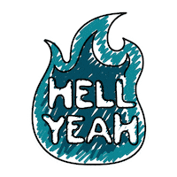 fire yes Sticker by Pressenger