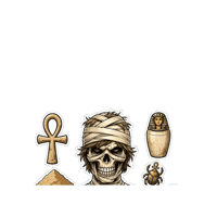 Skull No Puedo Mas Sticker