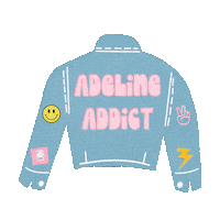 Happy Fashion Sticker by Adeline Clothing