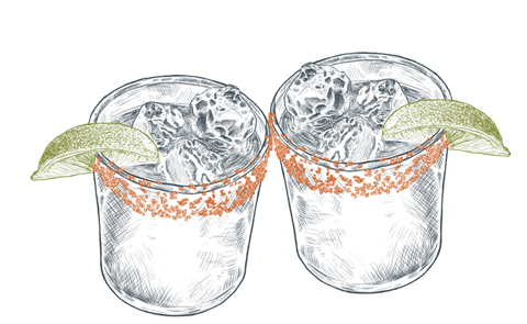 Cheers Margarita Sticker by etta Restaurants