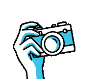flash camera Sticker by shootmytravel