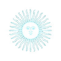 Sun Peso Sticker by Marie Starek Joaillerie