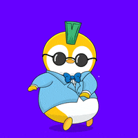 Rock And Roll Dancing GIF by Pudgy Penguins
