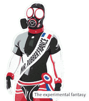Frenchrubbermen Sticker by The Experimental Fantasy | TEFbrand