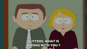 stephen stotch talking GIF by South Park 