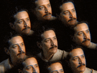 Staring Gabriel Luna GIF by GIPHY IRL