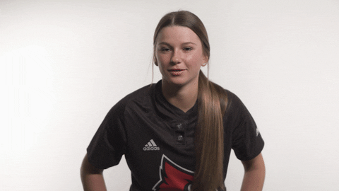 University Of Louisville Softball GIF by Louisville Cardinals