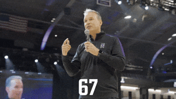 Chris Collins Cats GIF by Northwestern Athletics