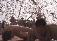 conan obrien pushups GIF by Team Coco