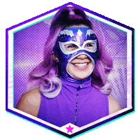 Excited Super Hero Sticker by Disney Channel
