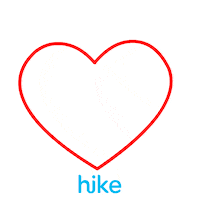 90S Love Sticker by Hike Messenger