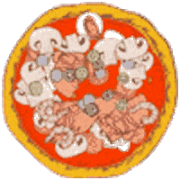 ZielonaGorka pizza nft 1000 lewandowski Sticker