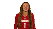 College Sports Sport Sticker by Wisconsin Badgers