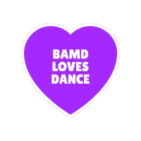 BAMDANCE dance bamd bustamovedance bamdlovesdance Sticker