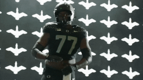 Oregon Football GIF by GoDucks