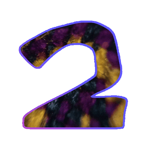 Number 2 Sticker by jorgemariozuleta - Find & Share on GIPHY