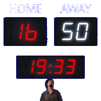 50 Away Sticker