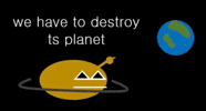 Earth Destroy GIF
