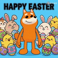 Easter Eggs Dancing GIF by BONK