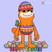 Excited Colorful Eggs GIF by BONK