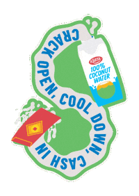 Cash In Cool Down Sticker by Karta Malaysia