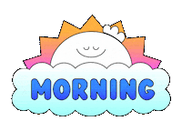 Good Morning Sun Sticker by TheLittleLabs
