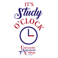 Uacs Sticker by University American College Skopje
