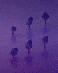 3D Trees GIF by Chris