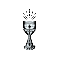 Get Mad Holy Grail Sticker by Mad Priest Coffee
