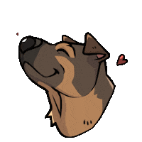 Mixed Breed Love Sticker