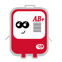 thebloodconnection waving blood donate donation Sticker