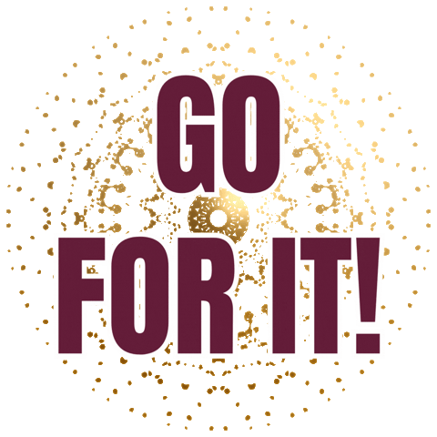 Go For It Sticker by Finkelstein Coaching & Consulting