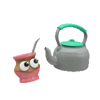 3D Breakfast Sticker by Mora Vieytes