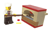 Holiday Lego Sticker by jbrick