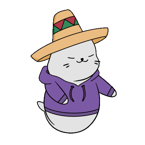 Happy Dance Sticker by Sappy Seals Community