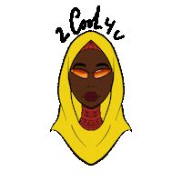 African Muslim Swag Sticker by RS