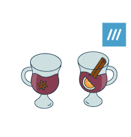 Mulled Wine Cheers Sticker by what3words