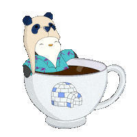 Good Morning Coffee Sticker by Pudgy Penguins