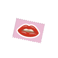 Lipstick Mouth Sticker by Quem Disse, Berenice?